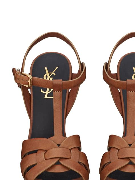 ysl tribute farfetch|Saint Laurent Sandals for Women .